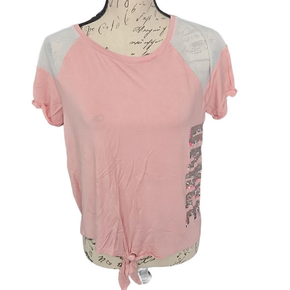 Justice Dance Knot Front Tee